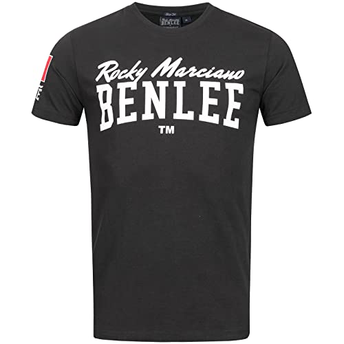 BENLEE Herren T-Shirt schmale Passform MOLTO FERTE Black 3XL von BENLEE Rocky Marciano