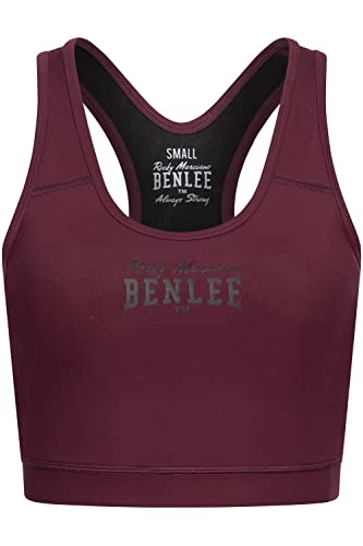 BENLEE Frauen Sport-BH KEMBLEY Oxblood/Black L von BENLEE Rocky Marciano