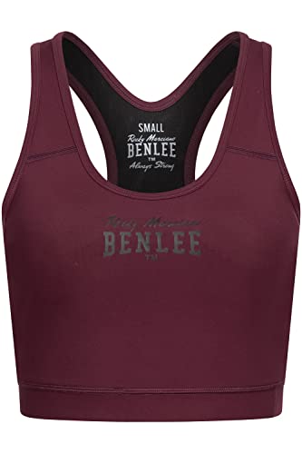 BENLEE Frauen Sport-BH KEMBLEY Oxblood/Black XL von BENLEE Rocky Marciano