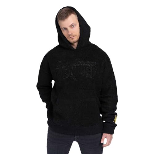 BENLEE Herren Kapuzensweatshirt Oversize Bonzo Black/Black L von BENLEE Rocky Marciano