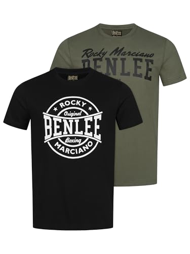 BENLEE Herren T-Shirt Normale Passform Doppelpack DARCUT XL, Olive/Black BENLEE Herren T-Shirt Normale Passform Doppelpack DARCUT XL, Olive/Black von BENLEE