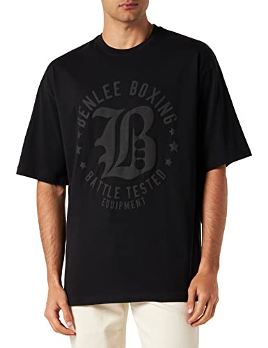 BENLEE Herren T-Shirt Oversize Buckley Black/Grey L von BENLEE Rocky Marciano