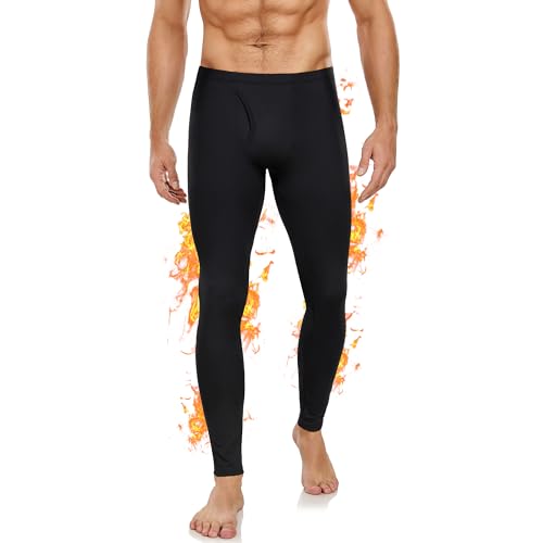 BENNIES Thermounterhose Herren Thermo Unterwäsche Warme Unterhosen Lang Thermounterwäsche Thermohose Winter Skiunterwäsche Hose Thermowäsche Funktionsunterhose Leggings für Alltag Runing Ski Sport M von BENNIES