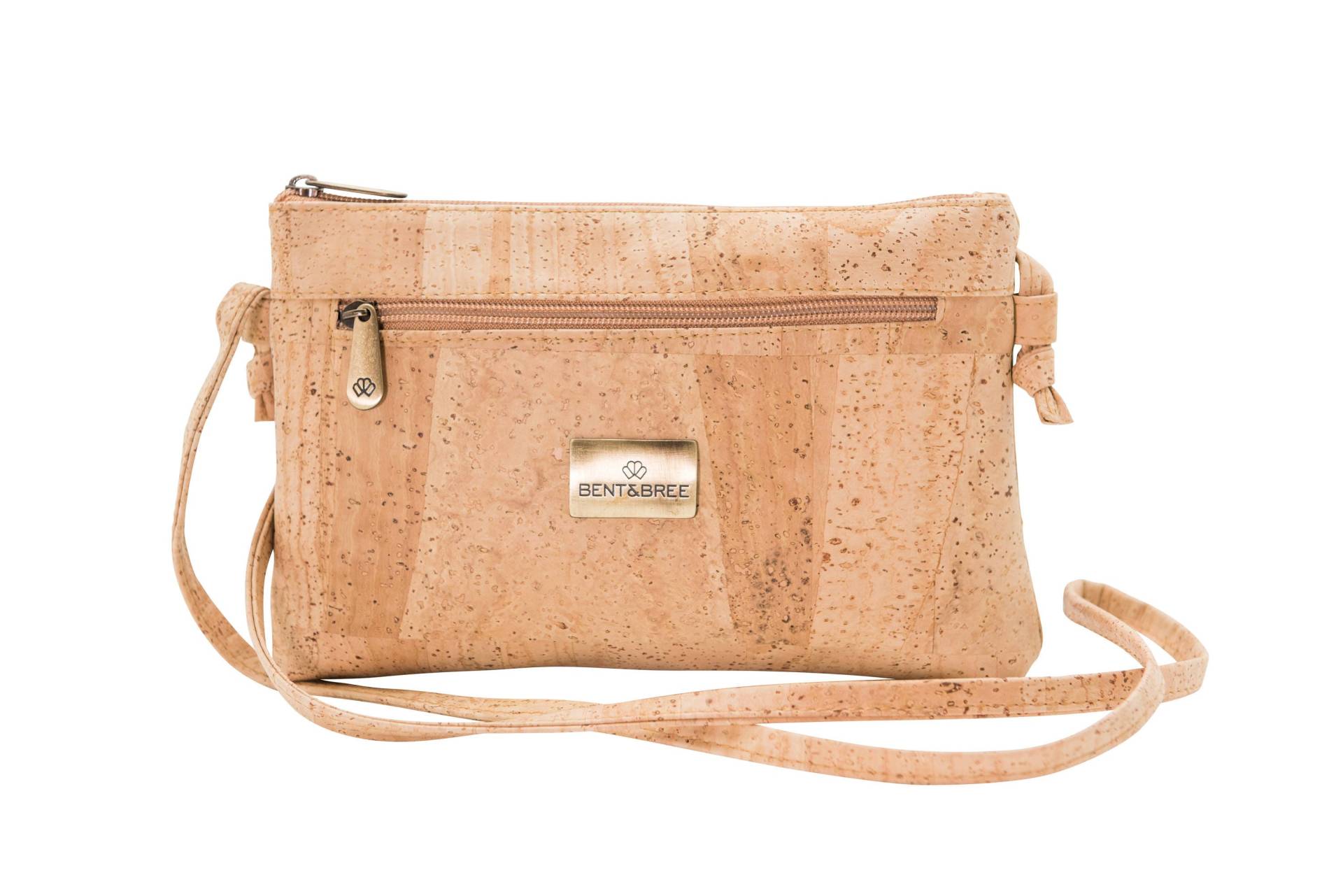 Iris Kork Crossbody. Vegan, Wasserfest, Tierversuchsfrei, Leicht, Geldbörse, Verstellbarer Riemen, Nachhaltig, Nicht Aus Leder von BENTandBREE
