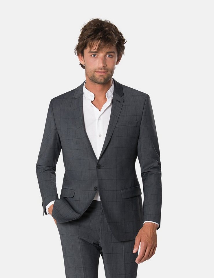 BENVENUTO. Anzugsakko OTHELLO mit klassischem Revers von BENVENUTO.