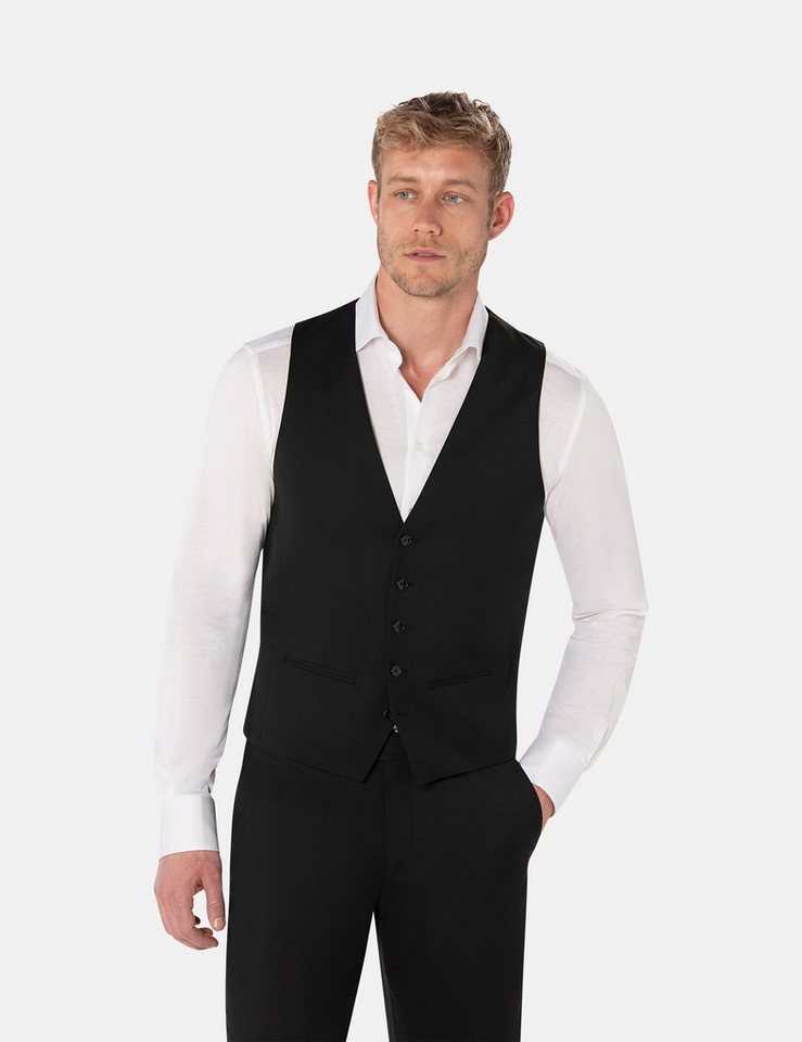 BENVENUTO. Anzugweste ENZO (1-tlg) mit Doppelpaspeltaschen von BENVENUTO.