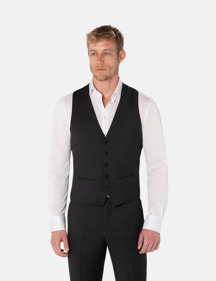 BENVENUTO. Anzugweste ENZO (1-tlg) mit Doppelpaspeltaschen von BENVENUTO.