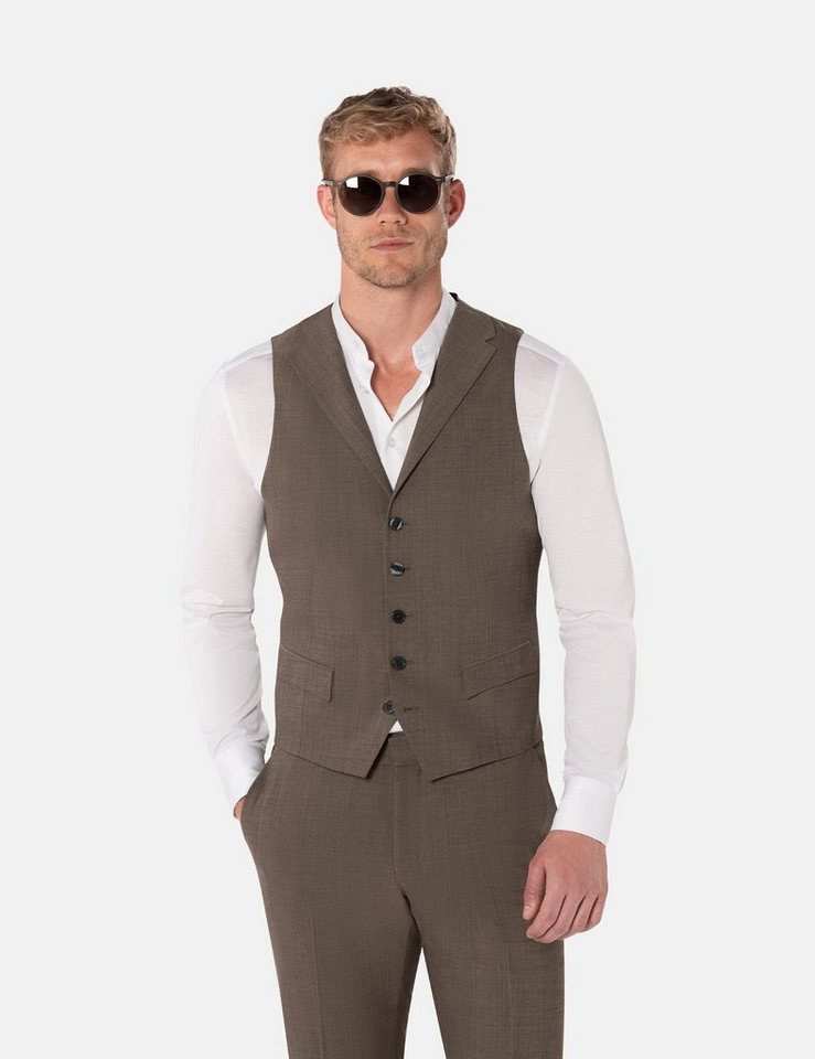 BENVENUTO. Anzugweste SALVINO (1-tlg) im Slim-Fit von BENVENUTO.