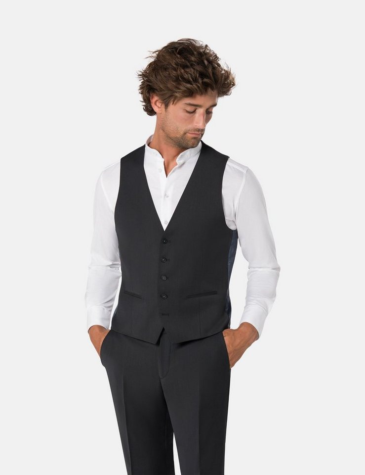 BENVENUTO. Anzugweste UMBERTO (1-tlg) mit Paspeltaschen von BENVENUTO.
