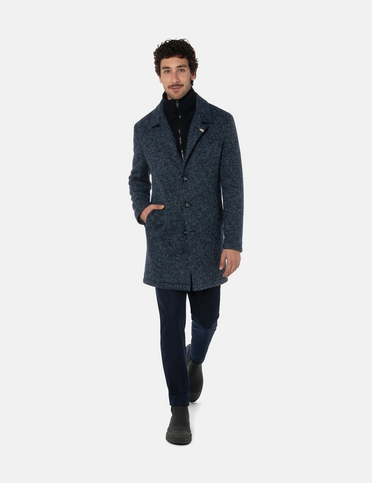 BENVENUTO. Langmantel CAESAR in Modern Fit, mit abnehmbarem Westeneinsatz von BENVENUTO.