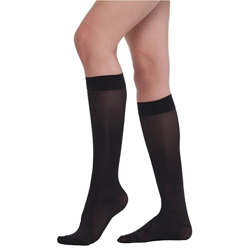 BeOnTop Kompressionsstrümpfe Damen 140 Den 1Stk - Kniestrümpfe Damen 22-23 mmHg, Stützstrümpfe Damen Comfort Support Line Compression Socks, Socken Damen by Gambetti - Made in Italy von BEONTOP by Gambetti