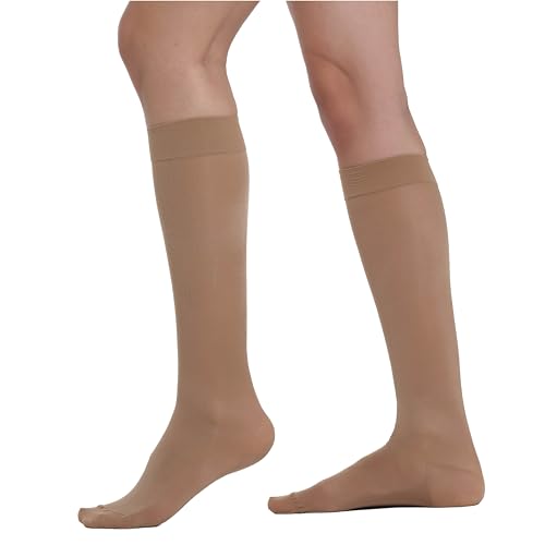 BeOnTop Kompressionsstrümpfe Damen 140 Den 1Stk - Kniestrümpfe Damen 22-23 mmHg, Stützstrümpfe Damen Comfort Support Line Compression Socks, Socken Damen by Gambetti - Made in Italy BeOnTop Kompressionsstrümpfe Damen 140 Den 1Stk - Kniestrümpfe Damen 22-23 mmHg, Stützstrümpfe Damen Comfort Support Line Compression Socks, Socken Damen by Gambetti - Made in Italy von BEONTOP by Gambetti