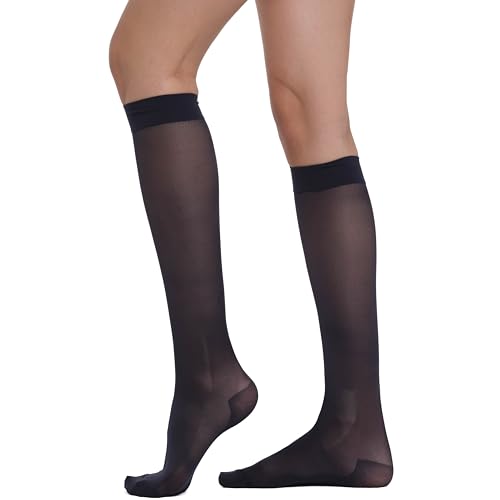 BeOnTop Kompressionsstrümpfe Damen 40 Den 1Stk - Kniestrümpfe Damen 5-16 mmHg, Stützstrümpfe Damen Comfort Support Line Compression Socks, Socken Damen by Gambetti - Made in Italy von BEONTOP by Gambetti