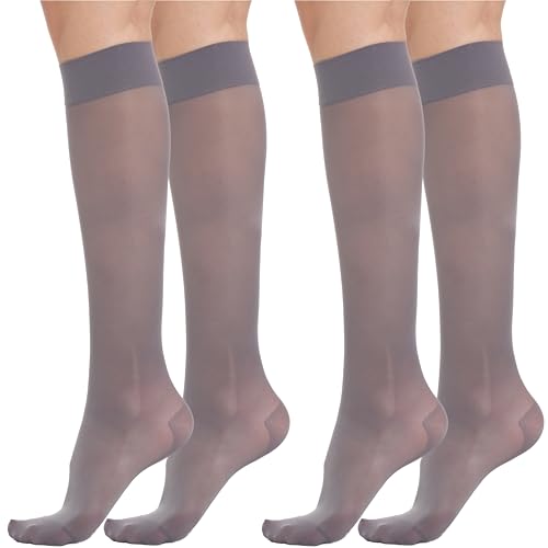 BEONTOP by Gambetti Kompressionsstrümpfe Damen 40 Den 2 Paar – Kniestrümpfe mit 5-16 mmHg Kompression, Stützstrümpfe für Komfort & Unterstützung, Compression Socks – Made in Italy von BEONTOP by Gambetti