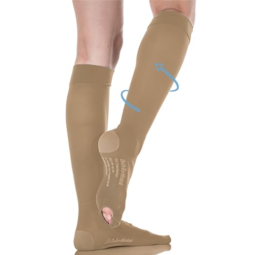 BeOnTop Medizinische Kompressionsstrümpfe Damen Herren Klasse 1 18-23 mmHg Unisex - Kniestrümpfe, Thrombosestrümpfe, Thrombose Strümpfe, Stützstrümpfe, Compression Socks, Trombosestruempfe von BEONTOP by Gambetti