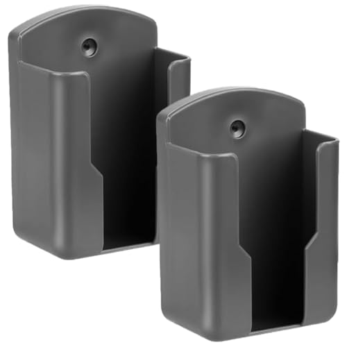 BEPSYOM 2 Stück Fernbedienungshalter Organizer, Selbstklebender Organizer, Wand-Fernbedienungs-Organizer, für Smartphones, Kämme, Makeup-Pinsel von BEPSYOM