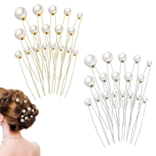 BEPSYOM 36 pcs Perlenhaarnadel Spezielles Design für Hochzeit und Partys von BEPSYOM