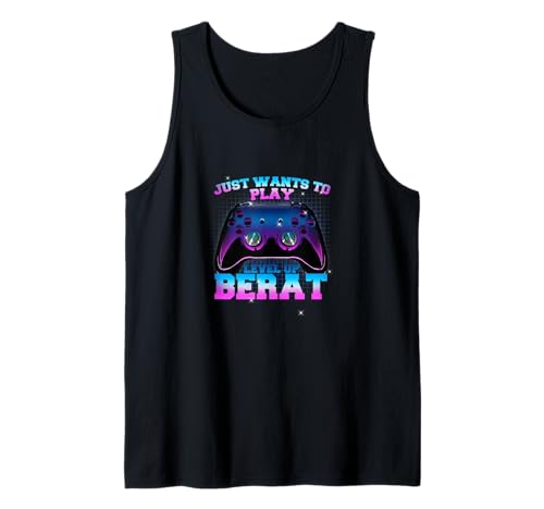 Herren BERAT - LEVEL UP mit Controller: WILL NUR SPIELEN Tank Top Herren BERAT - LEVEL UP mit Controller: WILL NUR SPIELEN Tank Top von BERAT Sohn Enkel Geburtstag Geschenkideen