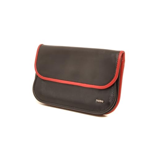 BERBA Wallet 001-165-15 Black-Red Einheitsgröße Unisex Erwachsene, Schwarz/Rot, Talla única, Casual von Berba