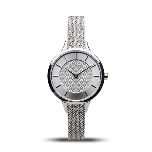 BERING Damen Uhr Quarz Movement - Classic Collection mit Edelstahl und Saphirglas 17831-000 Armbandsuhren - Wasserdicht: 5 ATM von BERING