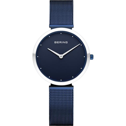 BERING Damen Uhr Quarz Movement - Classic Collection mit Edelstahl und Saphirglas 18132-397 - Wasserdicht: 3 ATM von BERING