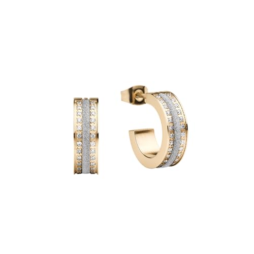 BERING Damen Ohrring in glänzendem gold - Arctic Symphony Collection aus Edelstahl - 723-271-05 von BERING