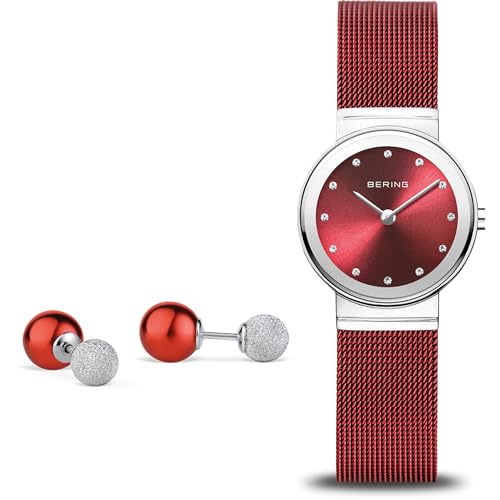 BERING Damen Uhr Quarz Movement - Classic Collection mit Edelstahl und Saphirglas 10126-303-GWP von BERING