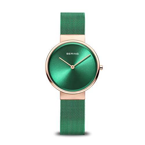 BERING Damen Uhr Quarz Movement - Classic Collection mit Edelstahl und Saphirglas 14531-868 - 5 ATM BERING Damen Uhr Quarz Movement - Classic Collection mit Edelstahl und Saphirglas 14531-868 - 5 ATM von BERING