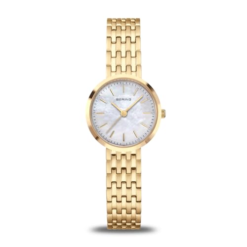 BERING Damen Uhr Quarz Movement - Classic Collection mit Edelstahl und Saphirglas 19126-734 von BERING