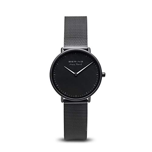 BERING Damen Uhr Quarz Movement - Max René Collection mit Edelstahl und Saphirglas 15730-123 - 3 ATM von BERING