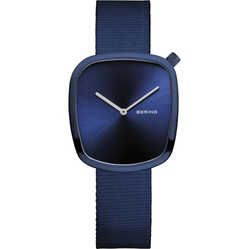 BERING Damen Uhr Quarz Movement - Pebble Collection mit Edelstahl und Saphirglas 18034-397 - 3 ATM von BERING