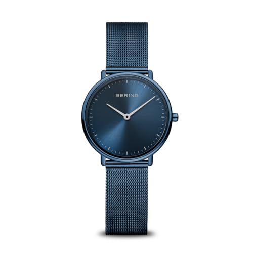 BERING Damen Uhr Quarz Movement - Ultra Slim Collection mit Edelstahl und Saphirglas 15729-397 von BERING