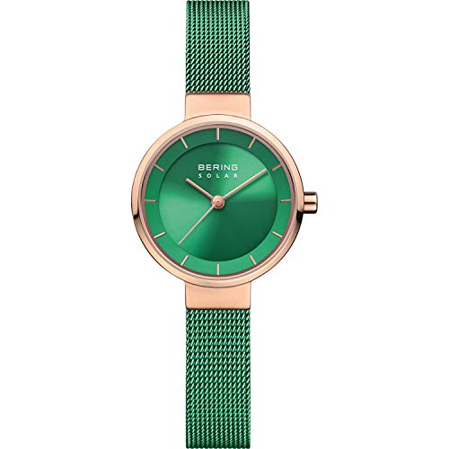 BERING Damen Uhr Solar Movement - Charity Collection mit Edelstahl und Saphirglas 14627-Charity Armbandsuhren - Wasserdicht: 5 ATM von BERING