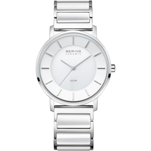 BERING Damen Analog Solar Uhr mit Edelstahl Armband 19535-754 BERING Damen Analog Solar Uhr mit Edelstahl Armband 19535-754 von BERING
