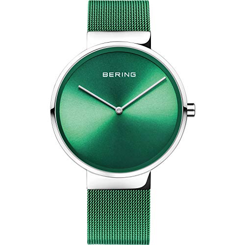 BERING Damen und Herren Uhr Quarz Movement - Classic Collection mit Edelstahl und Saphirglas 14539-808 Armbandsuhren - 5 ATM von BERING