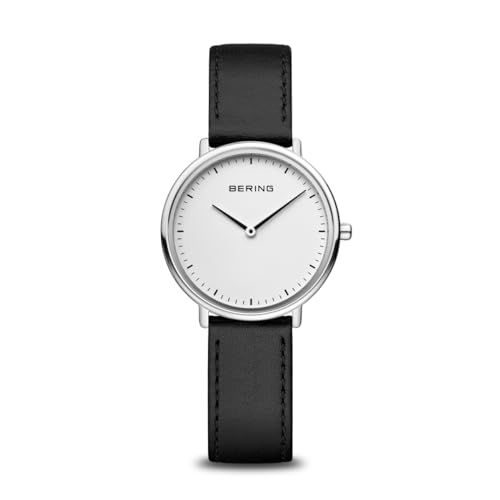 BERING Damen Uhr Quarz Movement - Ultra Slim Collection mit Edelstahl und Saphirglas 15729-404 - Wasserdicht: 3 ATM von BERING