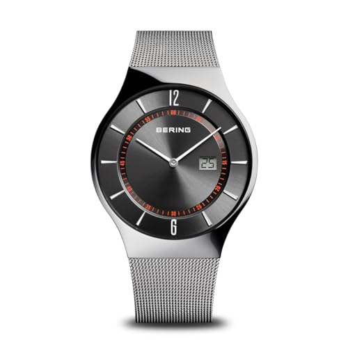 BERING Herren Uhr Funk Movement - Radio controlled Collection mit Edelstahl und Saphirglas 51640-077-A von BERING
