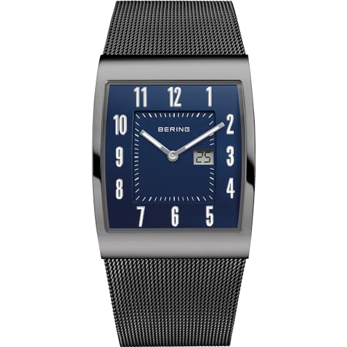 BERING Herren Uhr Funk Movement - Radio Controlled Collection mit Edelstahl und Saphirglas 52033-227 - 3 ATM von BERING