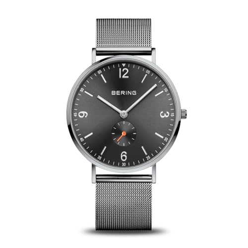 BERING Herren Uhr Quarz Movement - Classic Collection mit Edelstahl und Saphirglas 14040-377 von BERING