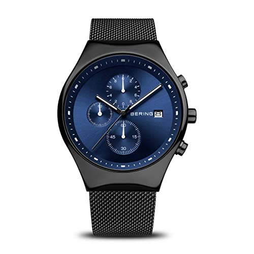 BERING Herren Uhr Quarz Movement - Classic Collection mit Edelstahl und Saphirglas 18842-227 - 3 ATM von BERING