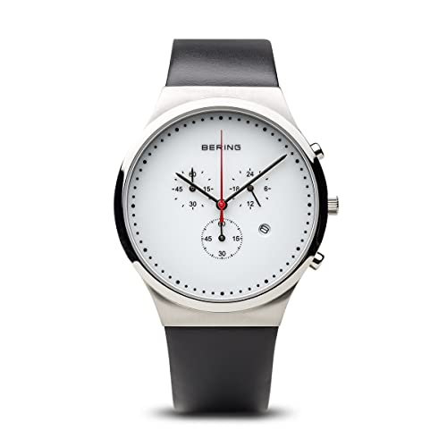BERING Herren Uhr Quarz Movement - Classic Collection mit Kalbsleder und Saphirglas 14740-404 Armbandsuhren - 3 ATM von BERING