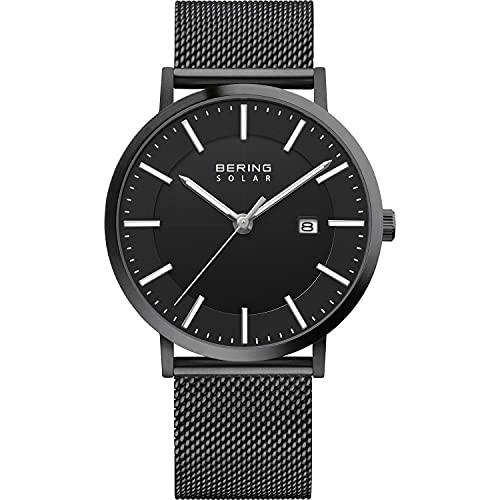 BERING Herren Uhr Solar Movement - Solar Collection mit Edelstahl und Saphirglas 15439-222 von BERING
