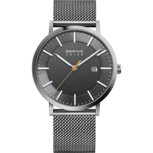 BERING Herren Uhr Solar Movement - Solar Collection mit Edelstahl und Saphirglas 15439-377 von BERING