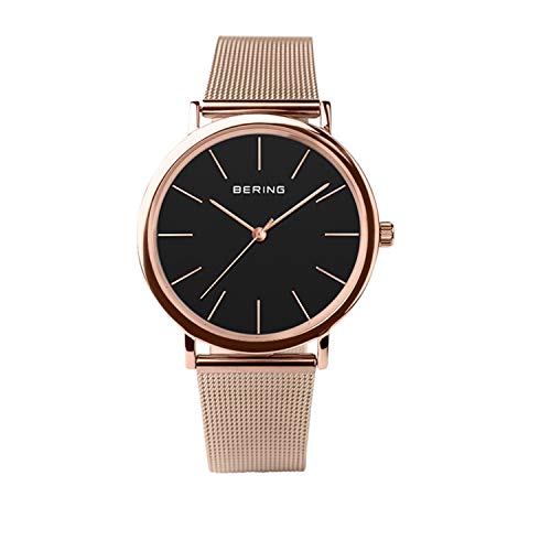 BERING TIME | Damen Slim Uhr 13436-362 | 36MM Gehäuse | Classic Collection | Edelstahlband | Kratzfestes Saphirglas | Minimalistisch - Designed in Dänemark von BERING
