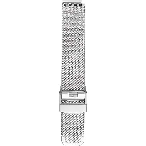 BERING Unisex Erwachsene Uhrenarmband - Max René Collection mit Edelstahl PT-15531-XXXX, Silber von BERING