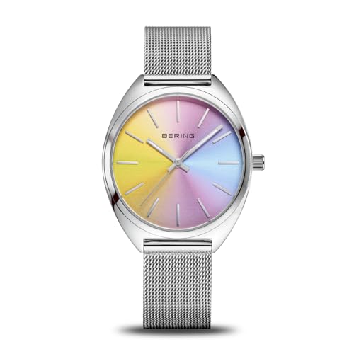 BERING Unisex Uhr Quarz Movement - Classic Collection mit Edelstahl und Saphirglas 127220-36-009 von BERING