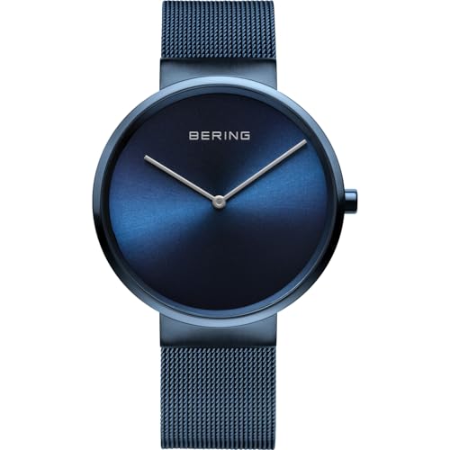 BERING Unisex Uhr Quarz Movement - Classic Collection mit Edelstahl und Saphirglas 14539-397 - 5 ATM von BERING