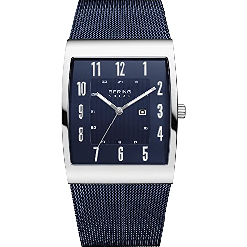 BERING Herren Uhr Solar Movement - Solar Collection mit Edelstahl und Saphirglas 16433-307 Armbandsuhren - Wasserdicht: 3 ATM von BERING