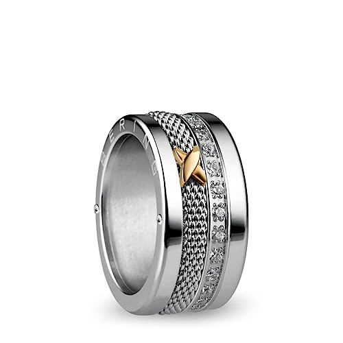 BERING Austauschbar Ringkombination für Damen in Silber & Gold mit einzigartigem Twist- & Change System, Themse von BERING