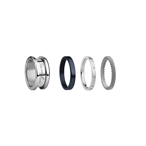 BERING weiblich Ring Size 10 silber glänzend Symphony-Set-YouAreMusic 10 von BERING